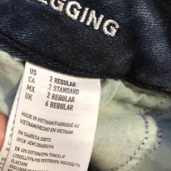 AMERICAN EAGLE OUTFITTERS Women’s Jeggings SIZE 2 - Picture 4 of 7